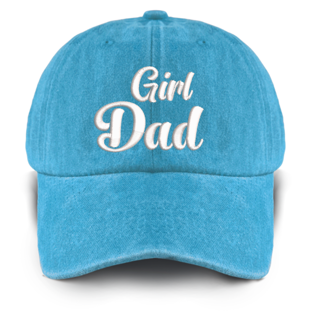 Personalized Girl & BoyDad Embroidered Baseball Cap