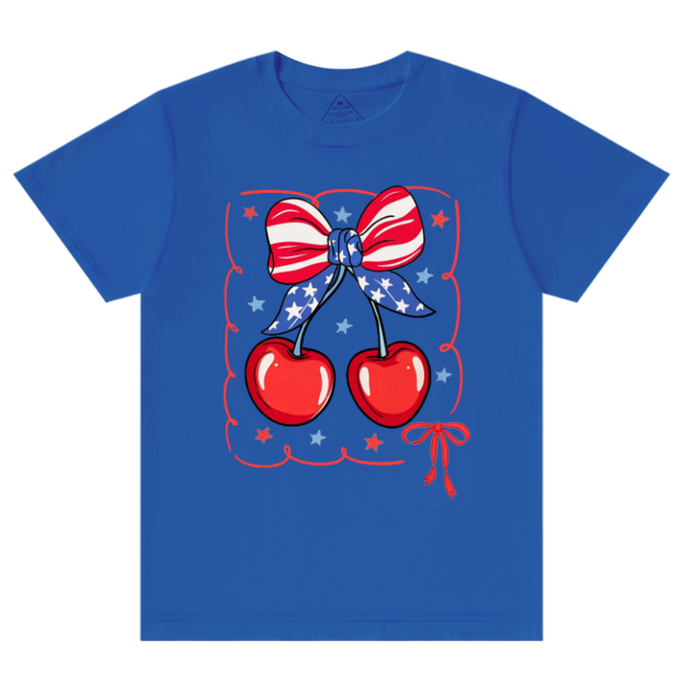 4th July Cherry Mama T-Shirts