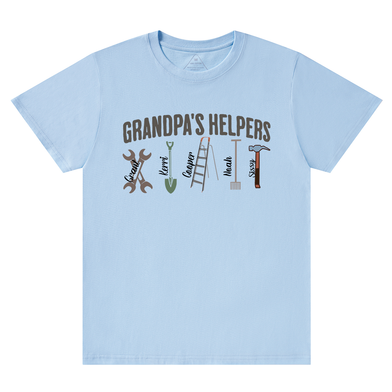Personalized Grandpa's Helpers T-shirt