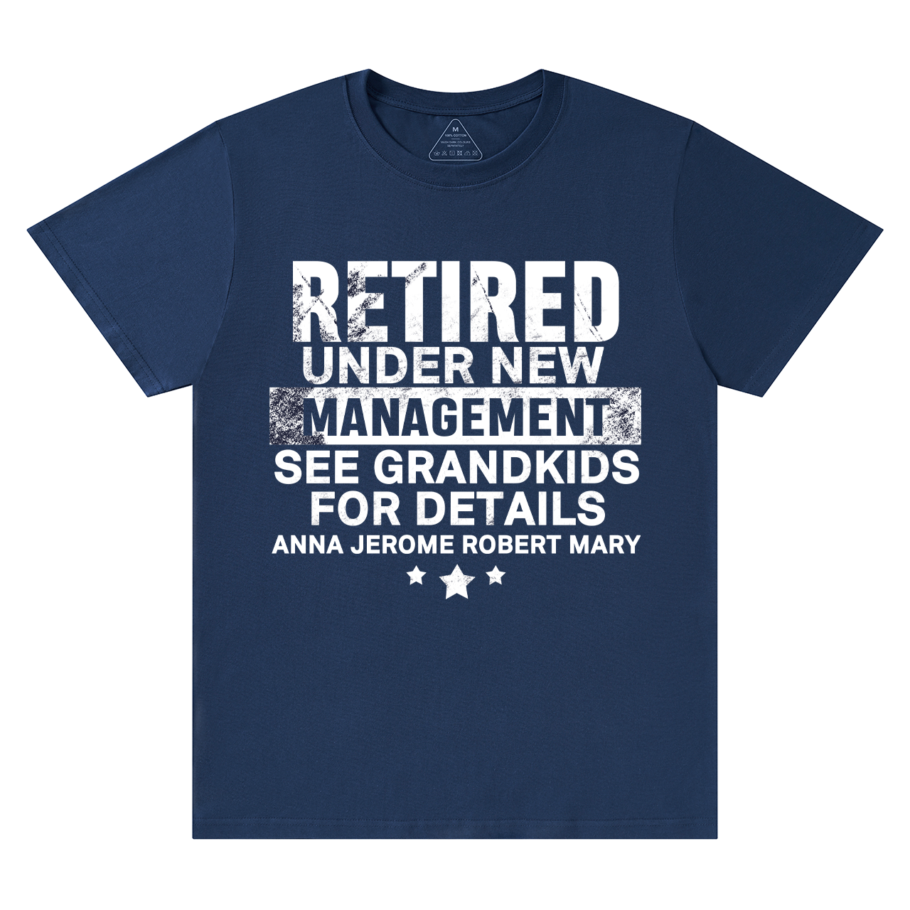 Personalized Grandpa With Grandkids Names Gift Shirt Beepumpkin