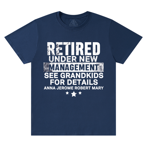 Personalized Grandpa With Grandkids Names Gift Shirt Beepumpkin