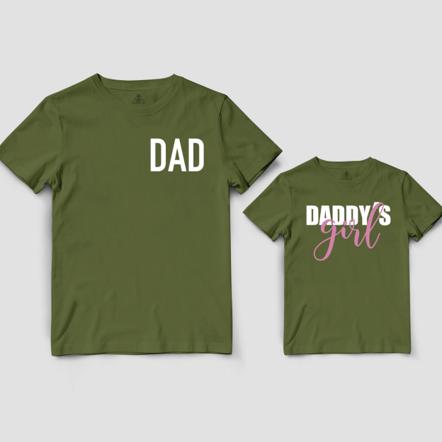 Dad&Dad's Little Man Matching Shirts