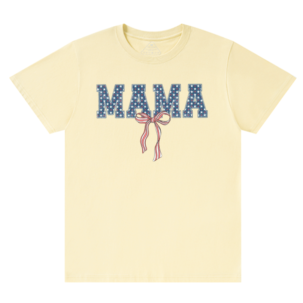 Coquette 4th of July Mama T-Shirts