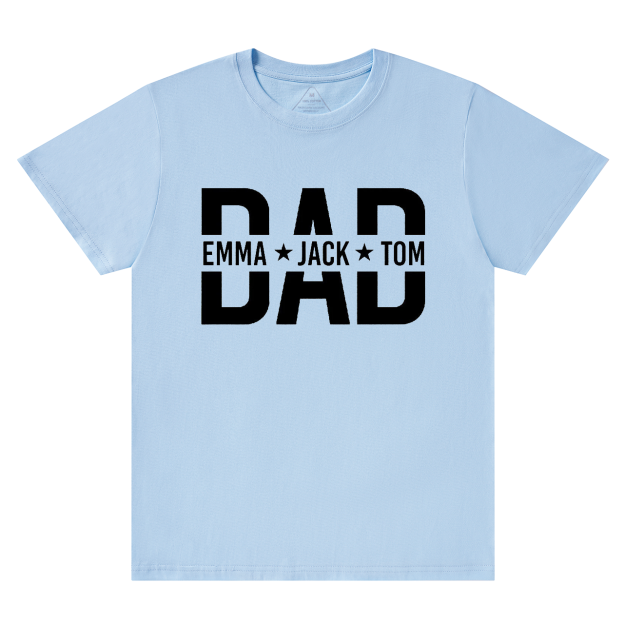 Personalized Kid’s Name Dad T-shirt