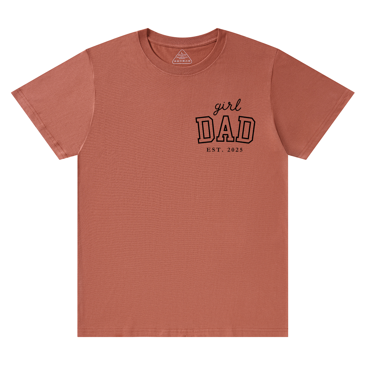Personalized Girl Dad Est Year T-shirt