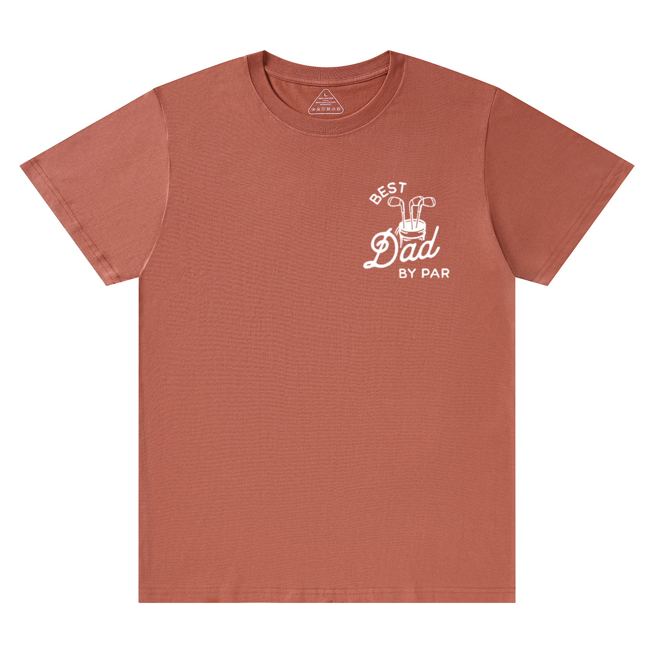 Personalized Best Dad By Par T-shirt