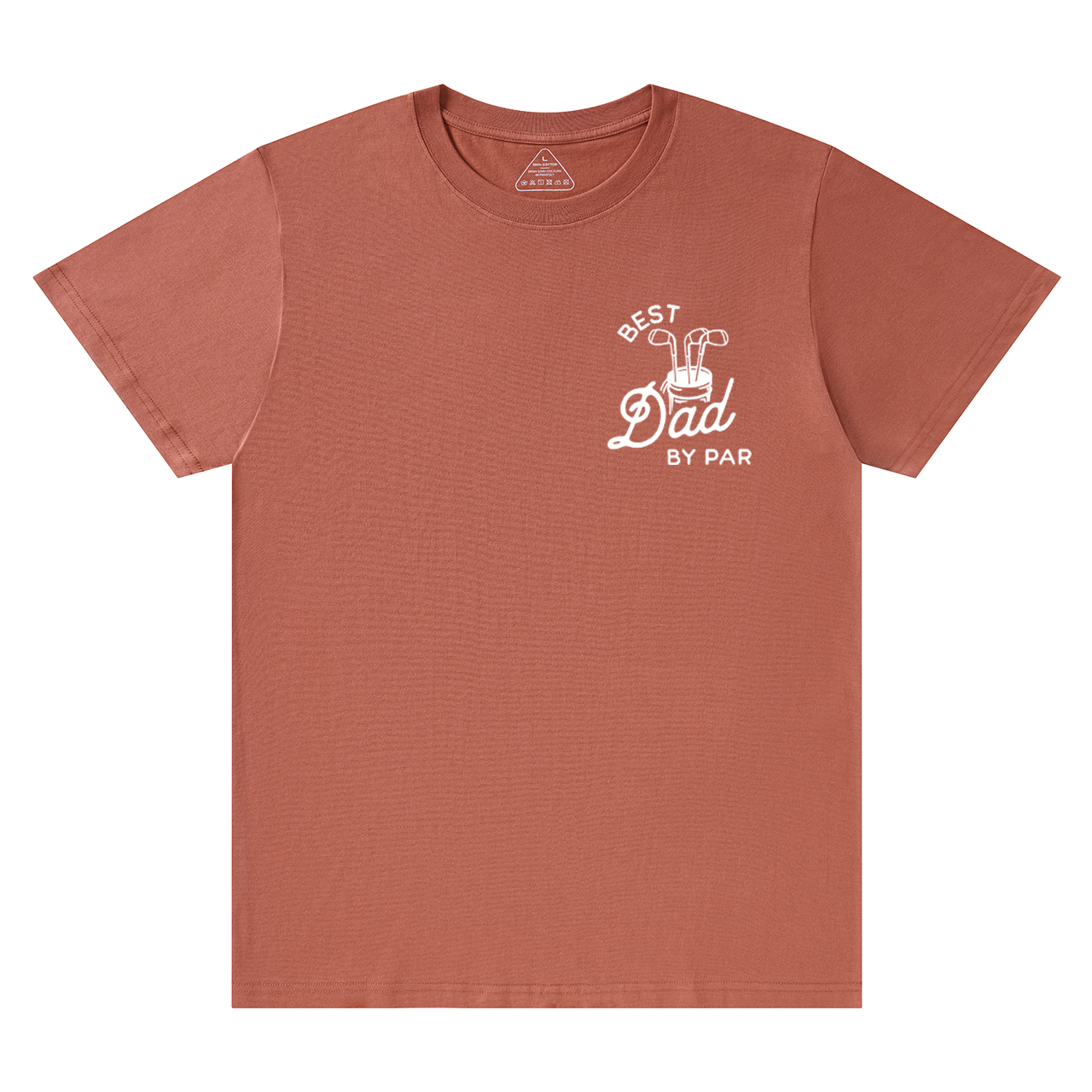 Personalized Best Dad By Par T-shirt