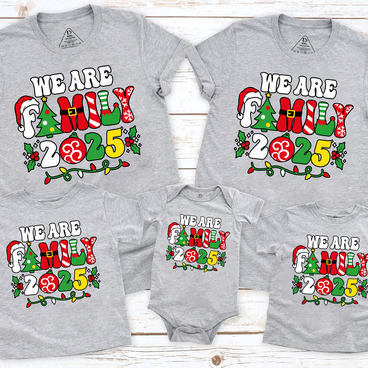 We Are Family Christmas Matching Shirts Beepumpkin