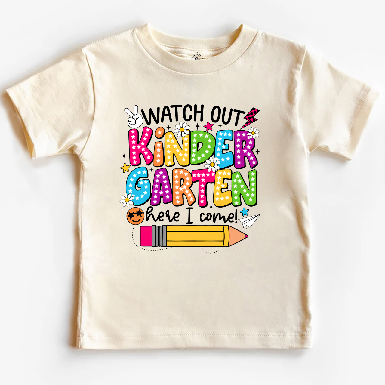 Personalized Watch Out Kindergarten Here I Come Toddler&Kid's Tees Beepumpkin