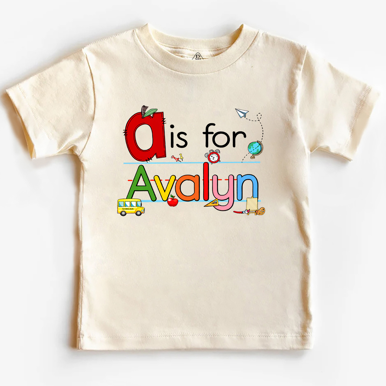 Personalized Color Name Toddler&Kid's Tees Beepumpkin