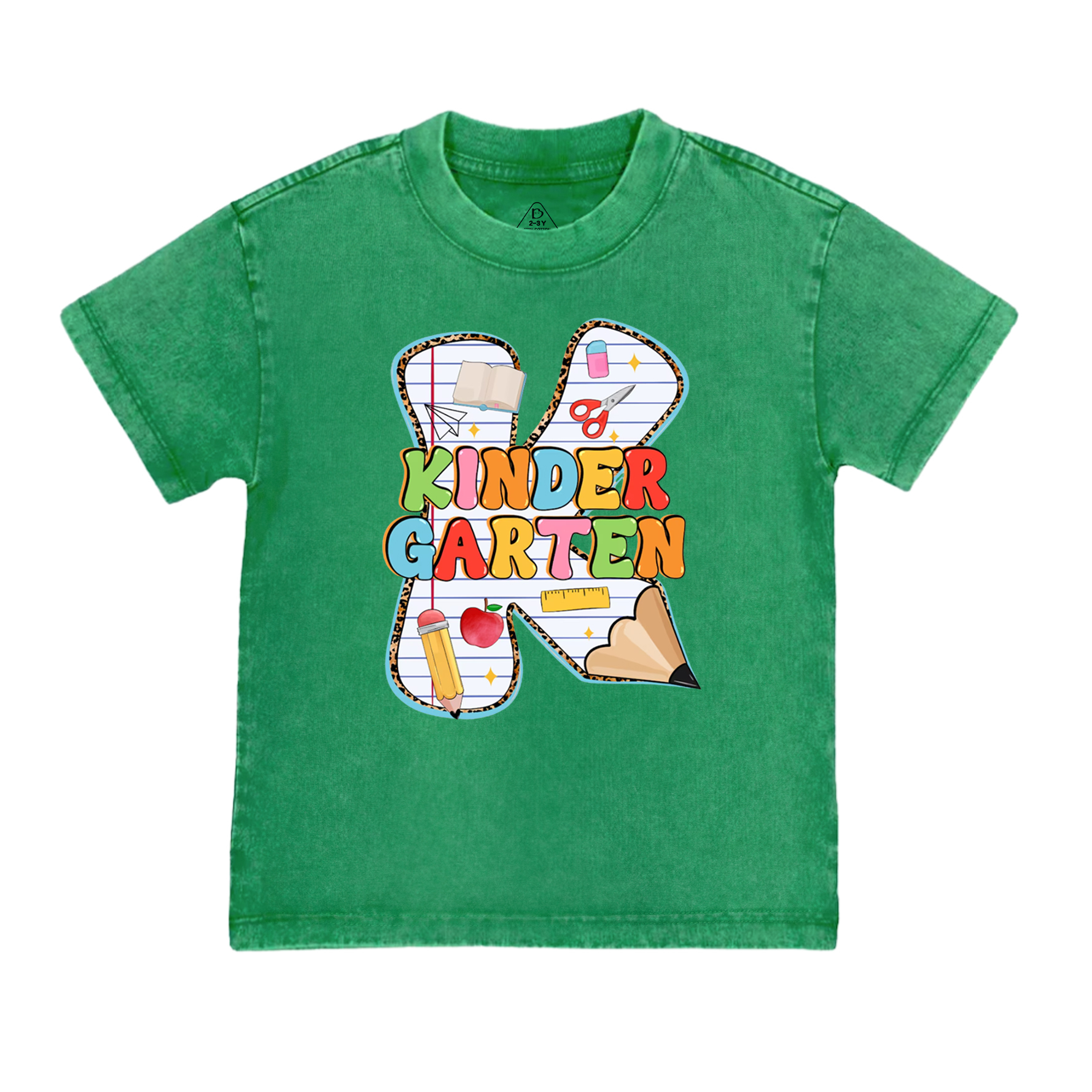 Personalized Alphabet Book Toddler&Kids Washed Tees