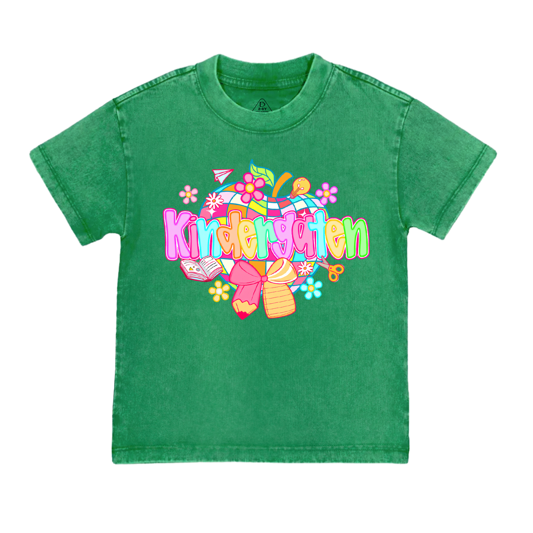 Sparkling Apple Back To School Gift Pack Toddler&Kids Washed Tees