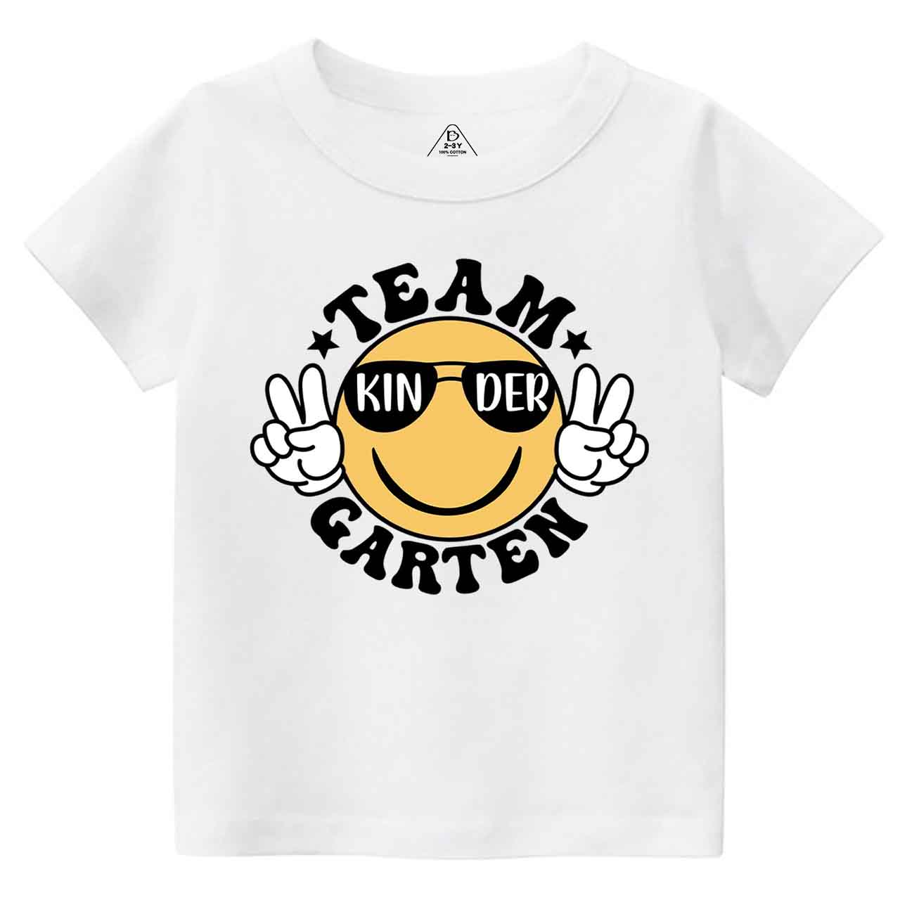 Team Kindergarten Toddler&Kid's Tees Beepumpkin 