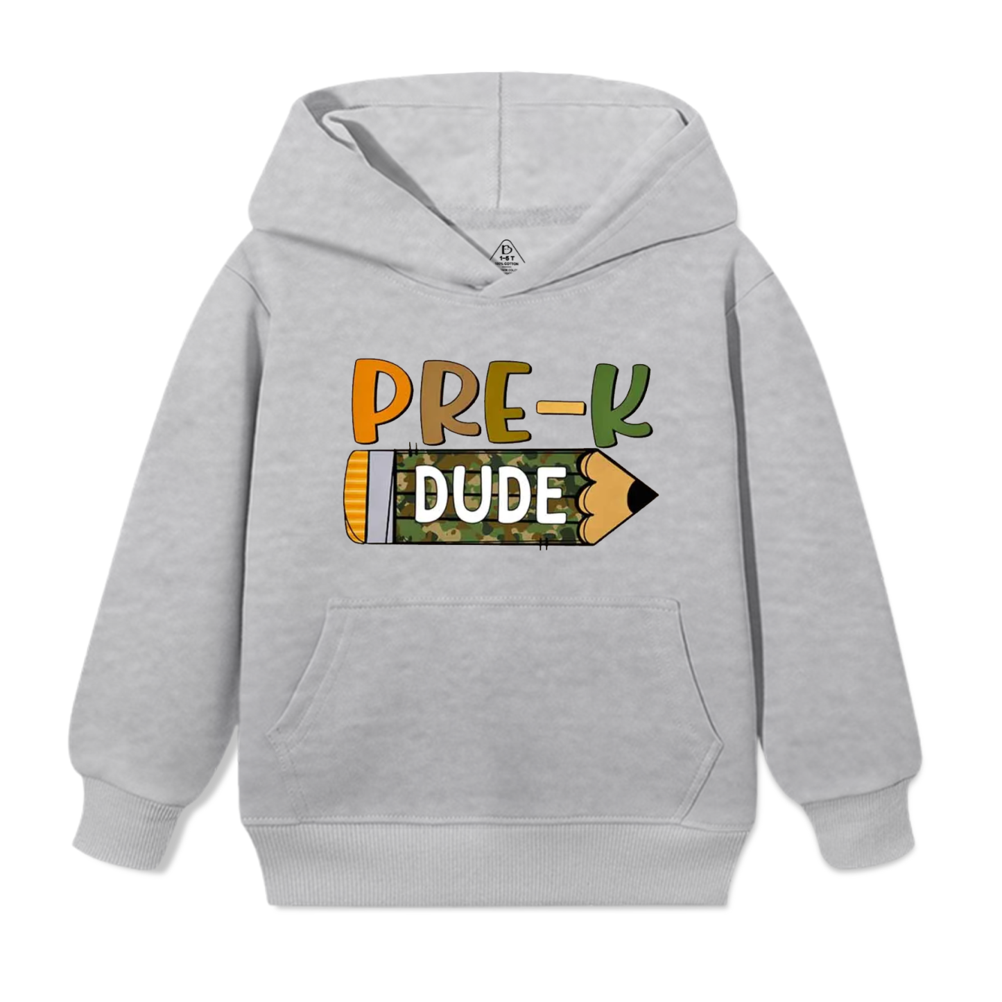 Personalized Retro Boys Preschool Kid's Hoodies Beepumpkin