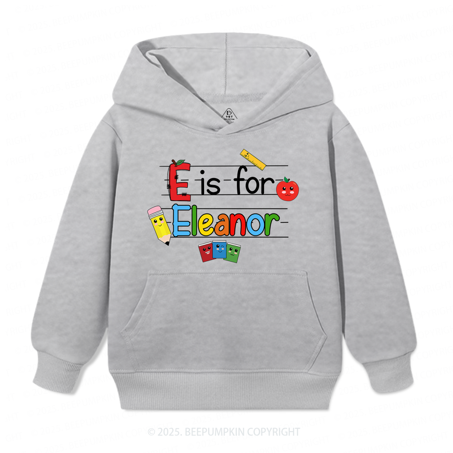 Personalized Kids Name Kid's Hoodies Beepumpkin