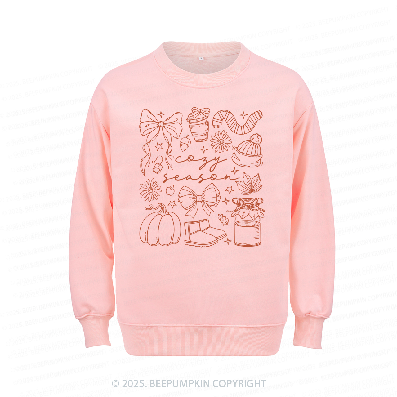 Cozy Season Fall Sweatshirt Beepumpkin