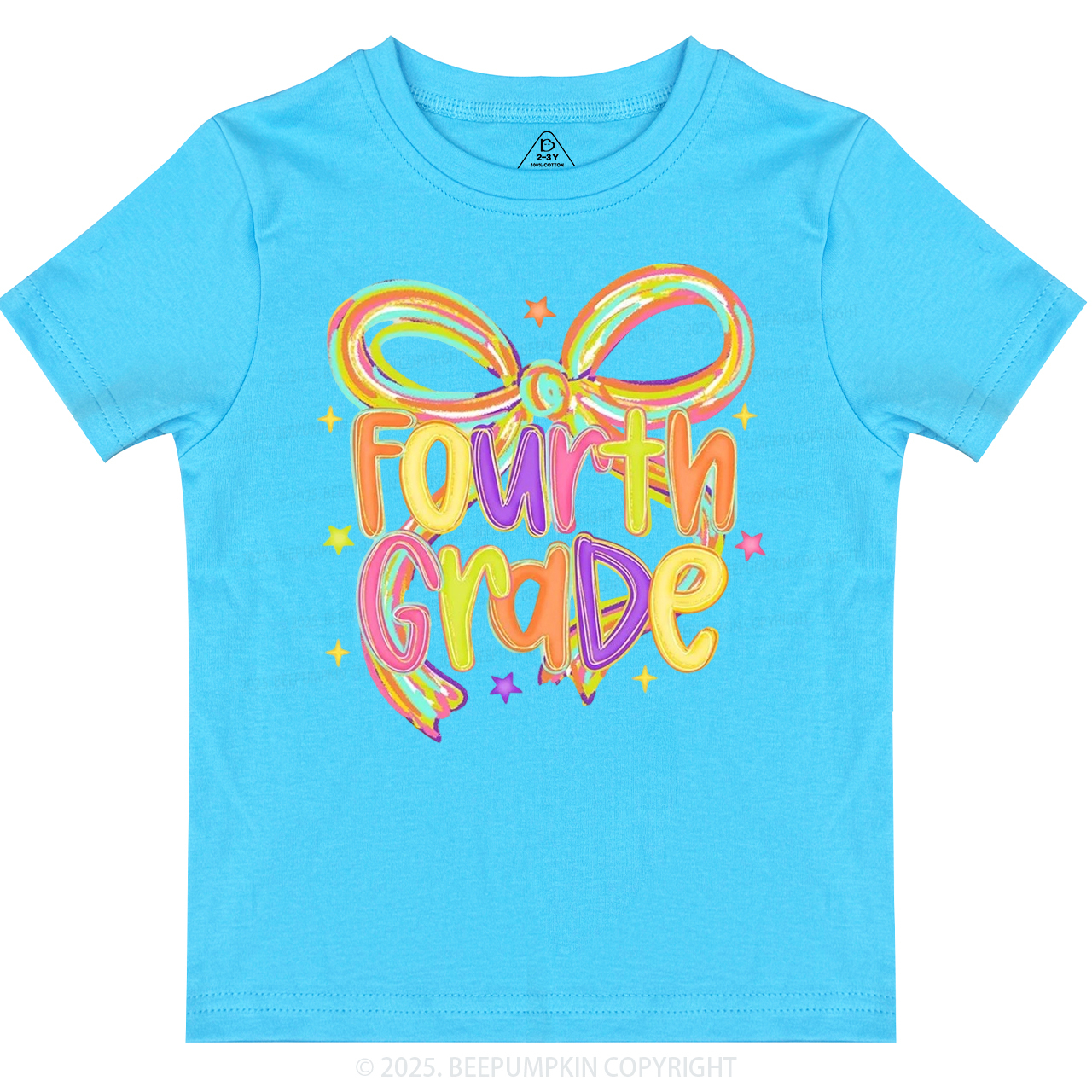 Personalized Girly Bow Sublimation Toddler&Kid's Tees Beepumpkin