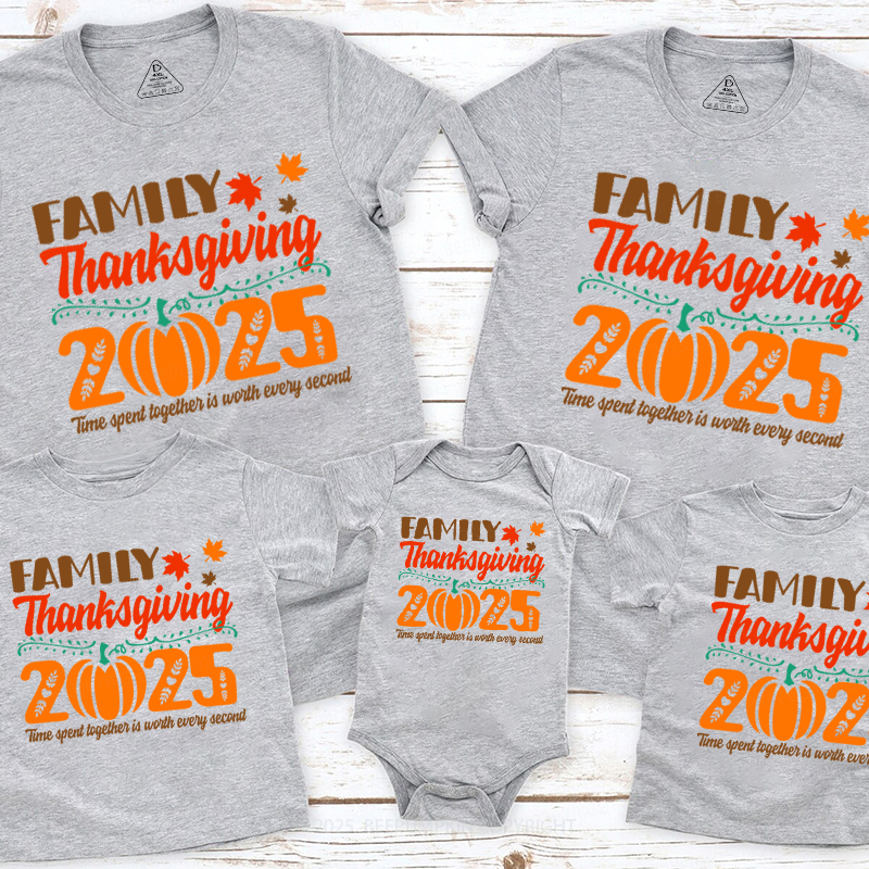Family Thanksgiving 2024 Family Matching Shirts