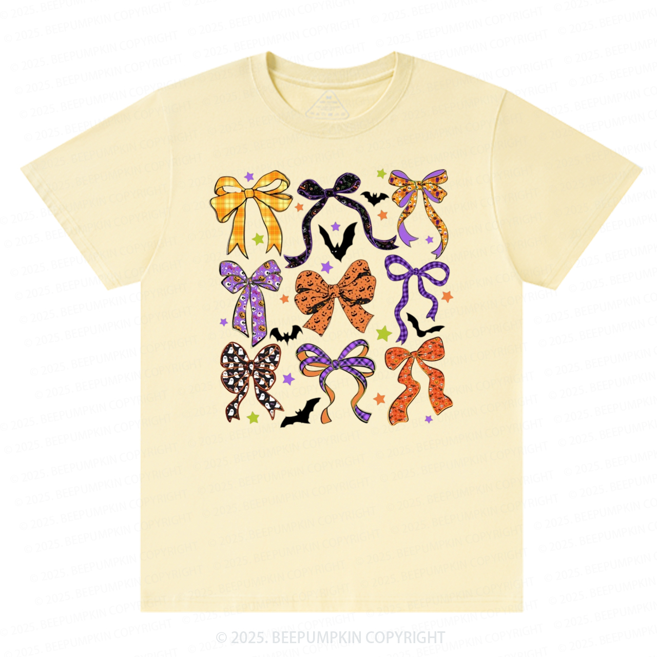 Coquette Bow Halloween T-Shirts Beepumpkin 