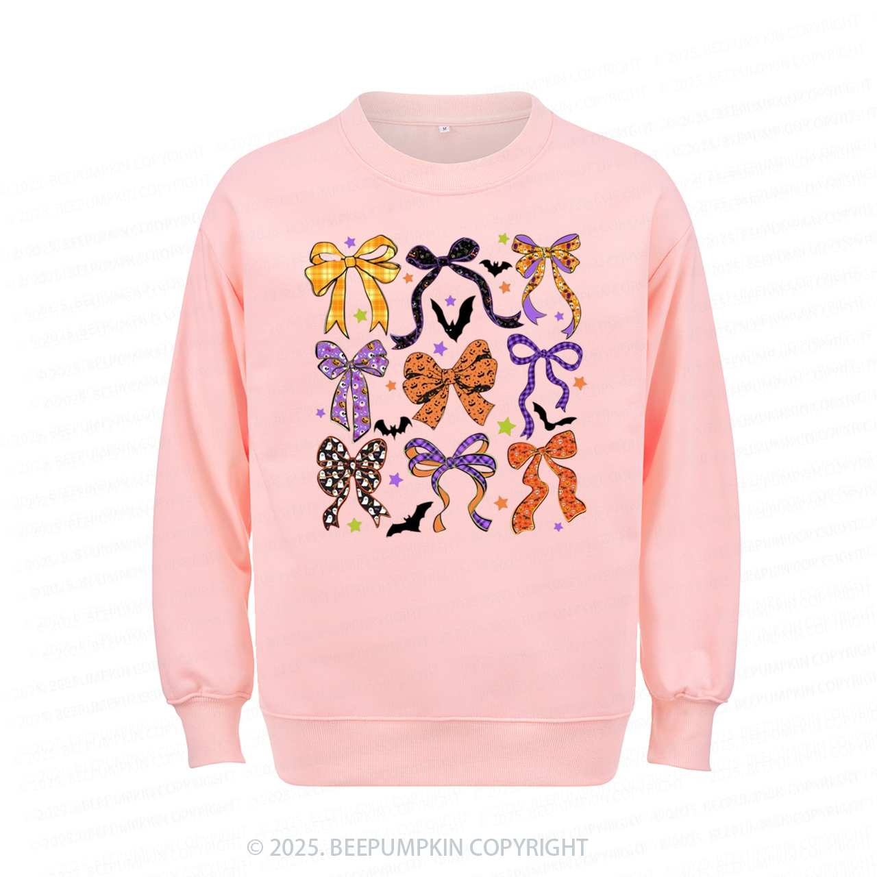 Coquette Bow Halloween Sweatshirt Beepumpkin
