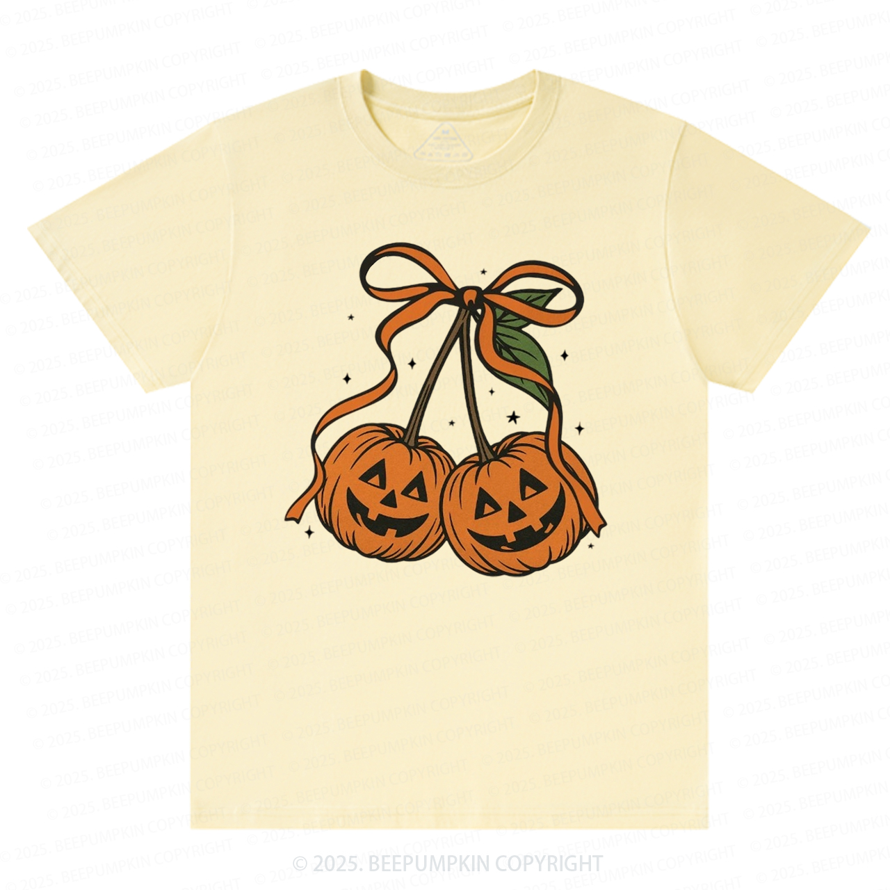 Pumpkin Face Halloween T-Shirts Beepumpkin 