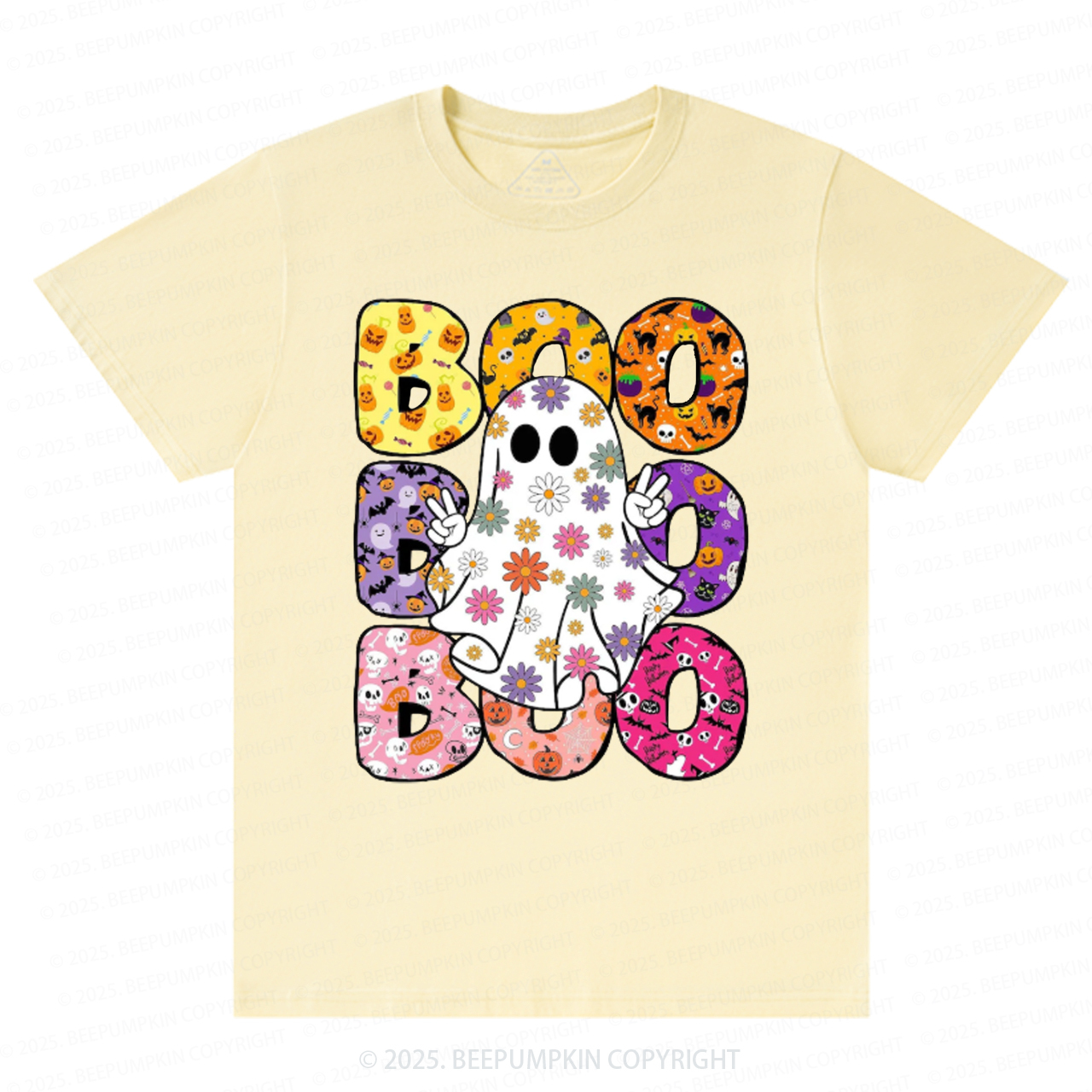 Boo Halloween T-Shirts Beepumpkin 