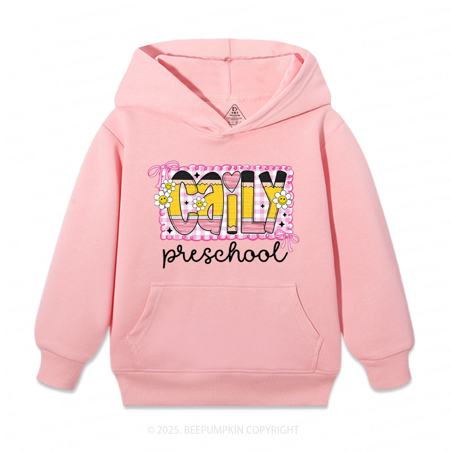 Personalized Graffiti Pencil Name Kid's Hoodies Beepumpkin