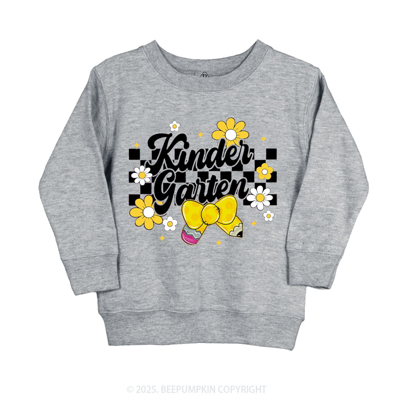 Personalized Golden Glow Of Grade Kid's Sweatshirt