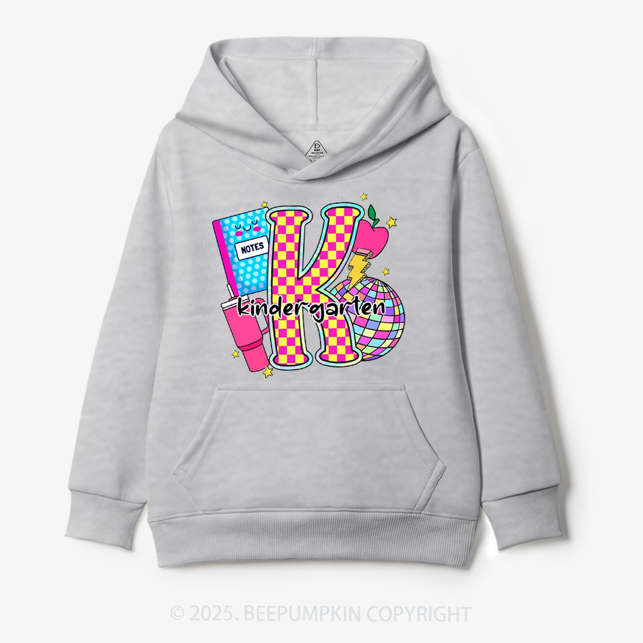 Personalized Grade Glow Collection Kid's Hoodies Beepumpkin