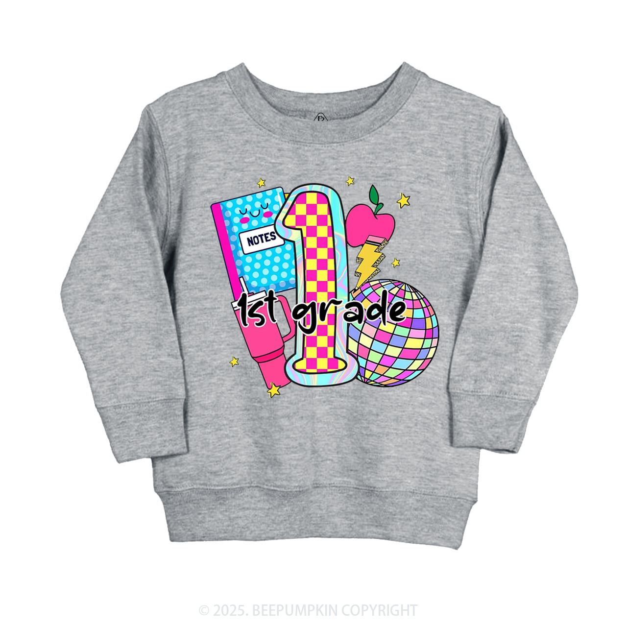 Personalized Grade Glow Collection Kid's Sweatshirt