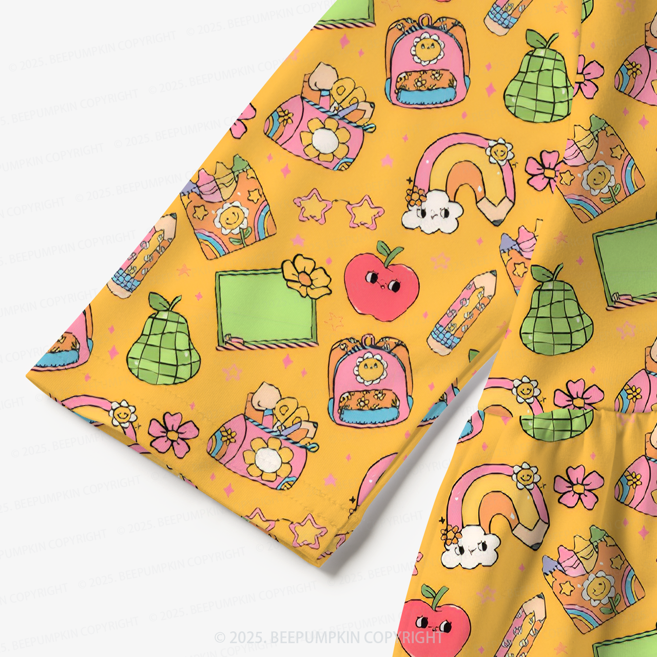 Rainbow Classroom All Over Print Kids Dress