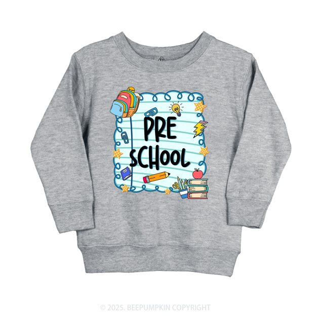 Personalized School Essentials Series Kid's Sweatshirt