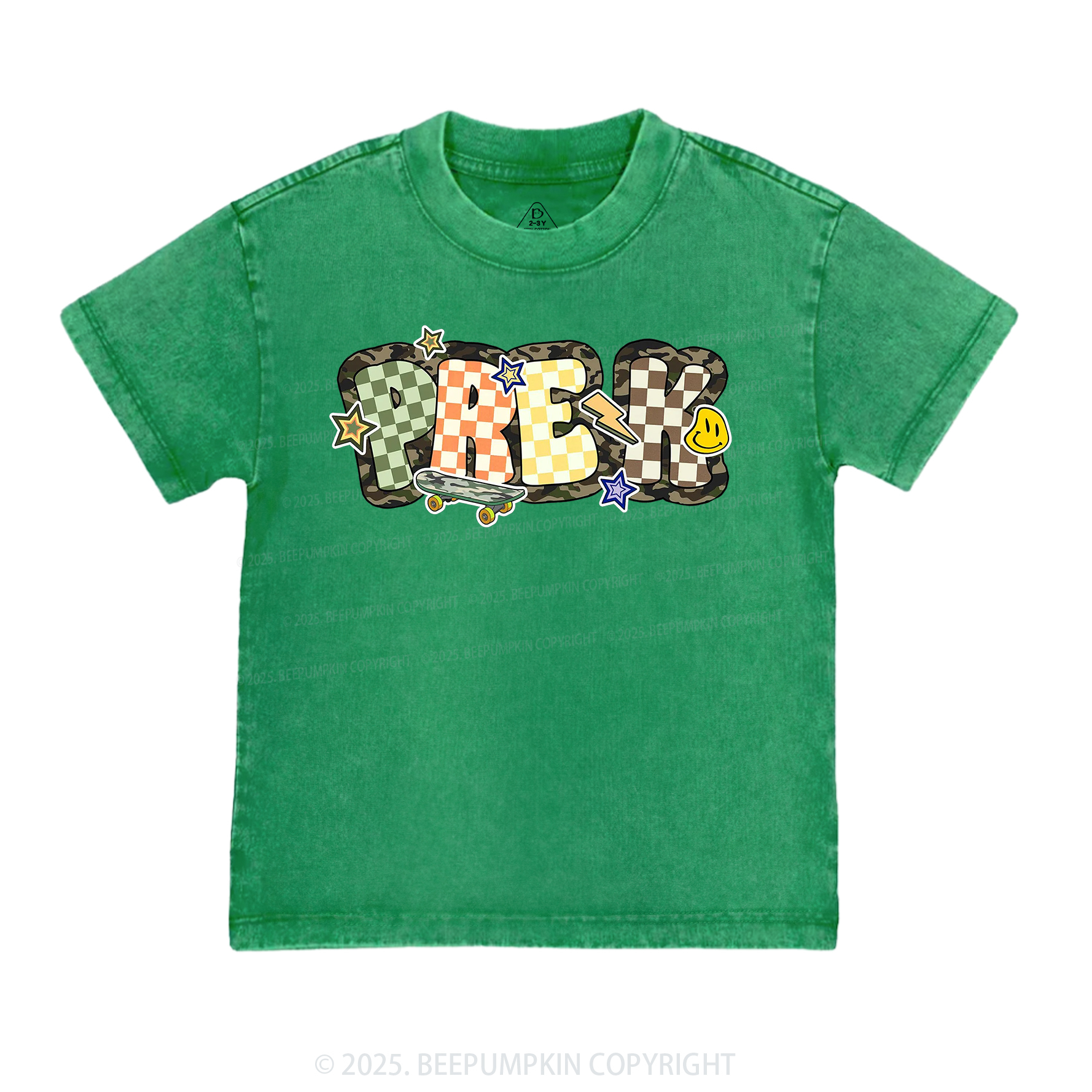 School Boy Sublimation File Toddler&Kids Washed Tees