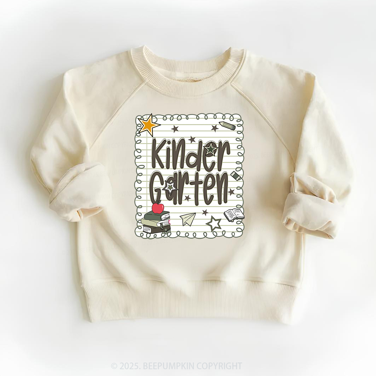 Personalized Starry School Days Kid's Sweatshirt