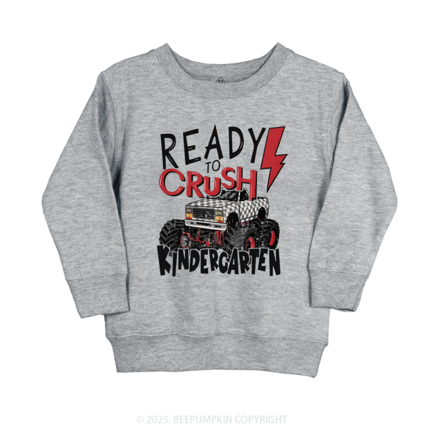 Personalized Ready To Crush Grade Kid's Sweatshirt