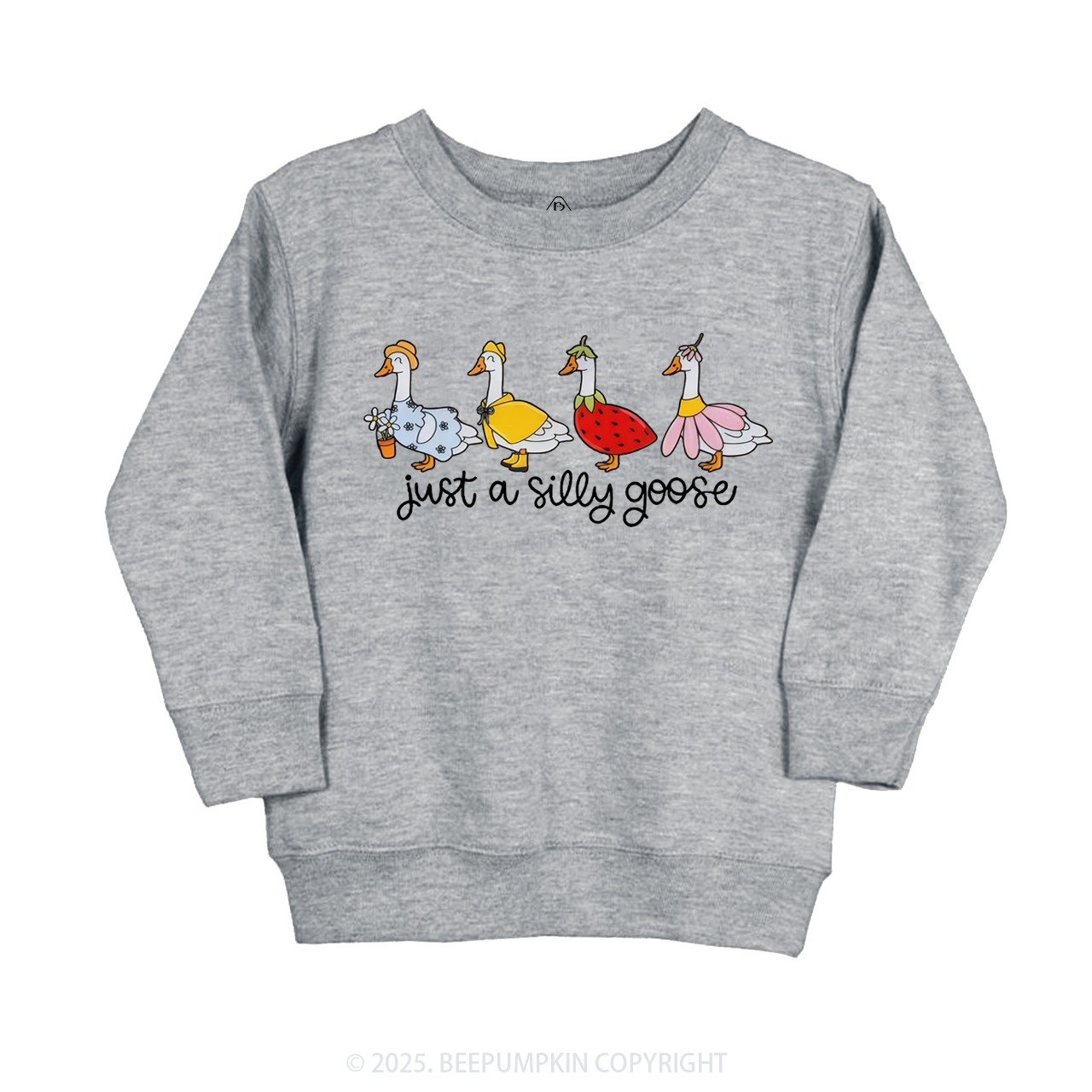 Just A Silly Goose Kid's Sweatshirt