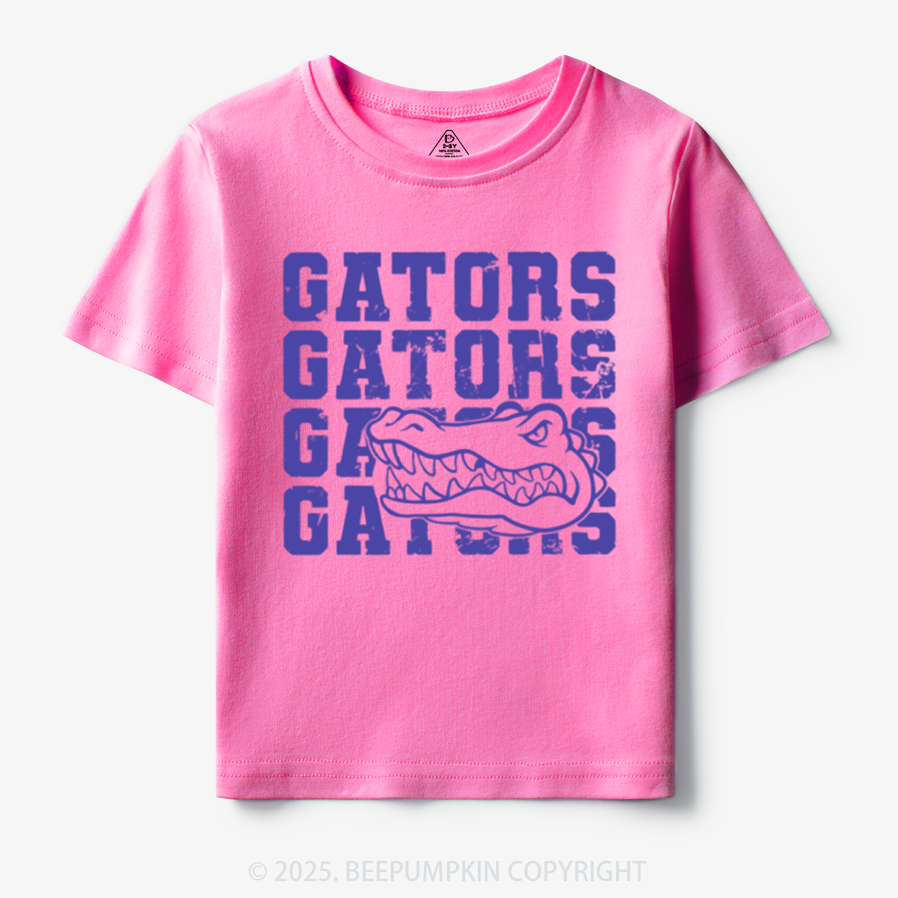 Personalized Gators Mascot Toddler&Kid's Tees Beepumpkin