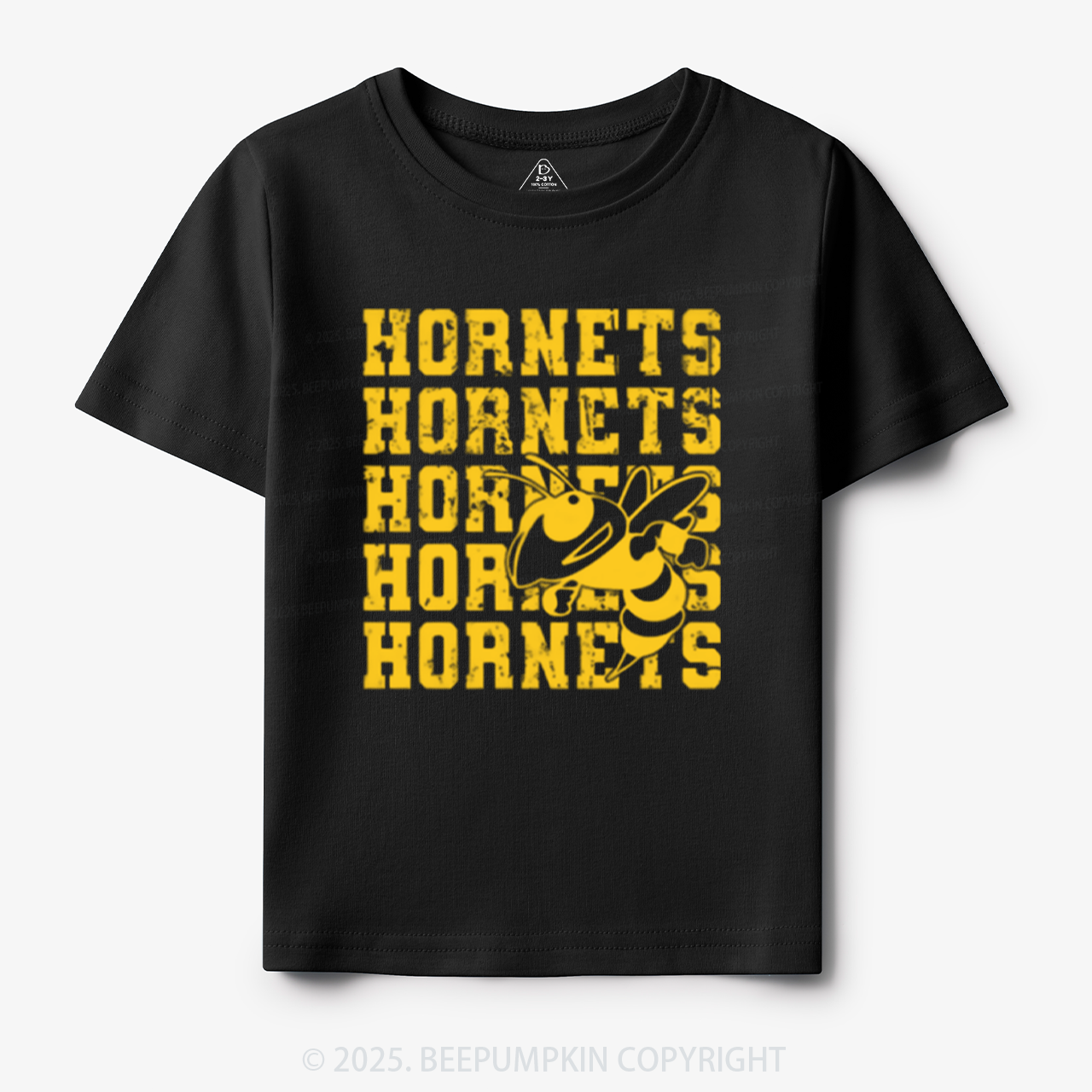 Personalized Hornets Mascot Toddler&Kid's Tees Beepumpkin