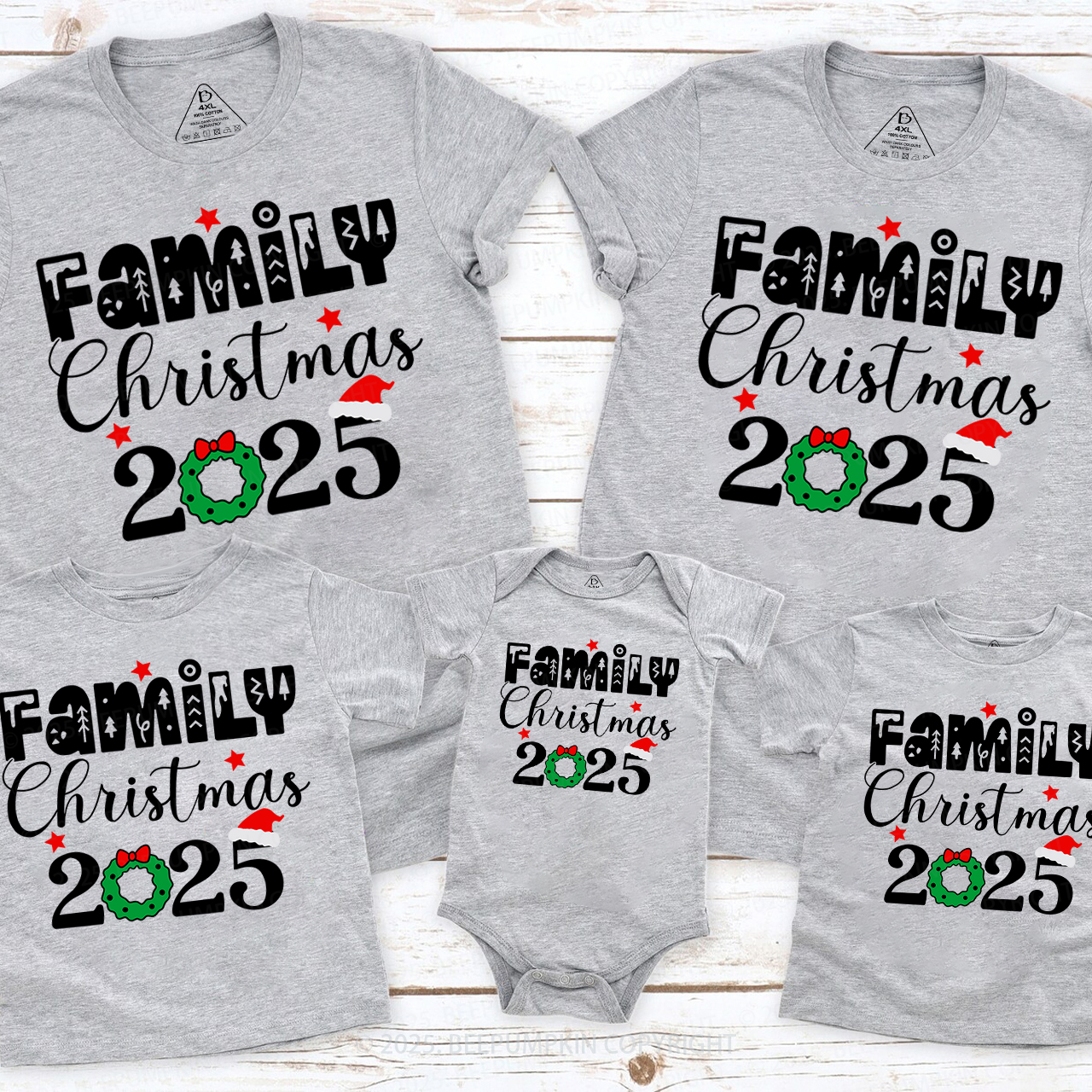 Family Christmas 2025 Holiday Funny Shirts
