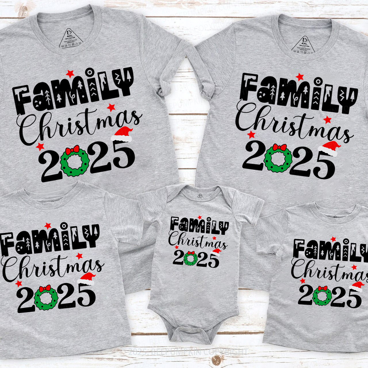 Family Christmas 2025 Holiday Funny Shirts