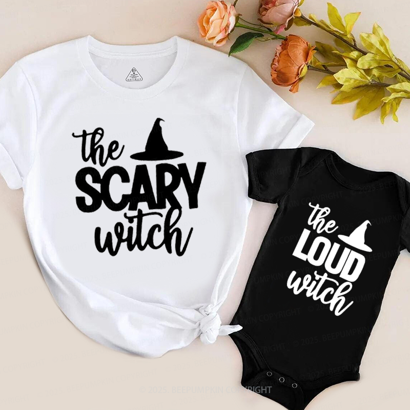 The XXX Witch Halloween Family Matching Shirts