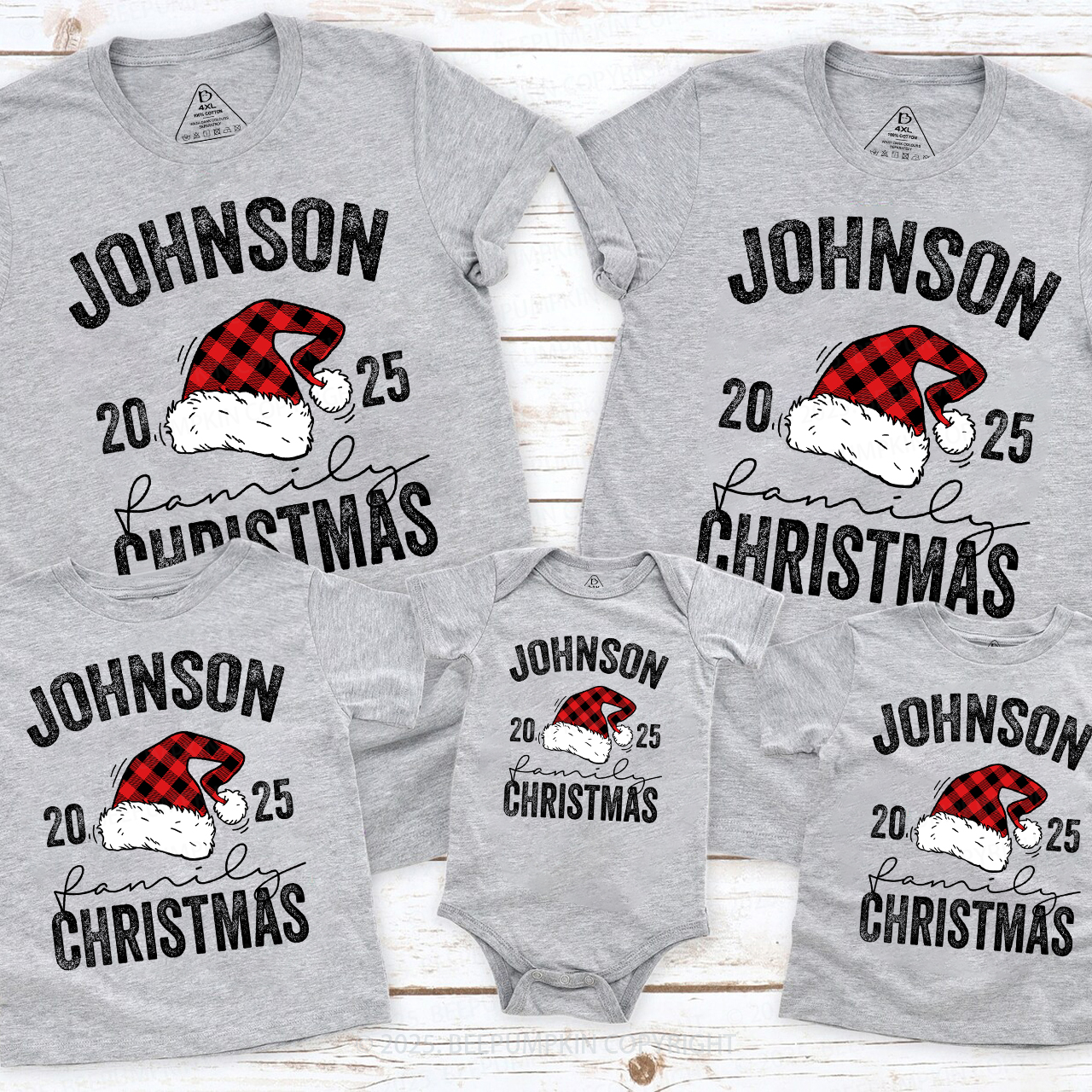 2024 Personalized Custom Christmas Family Shirts