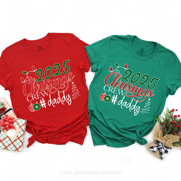 2025 Christmas Crew Family Matching Shirts Beepumpkin