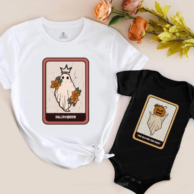 Personalized Family Ghost Cards Halloween Family Matching Shirts