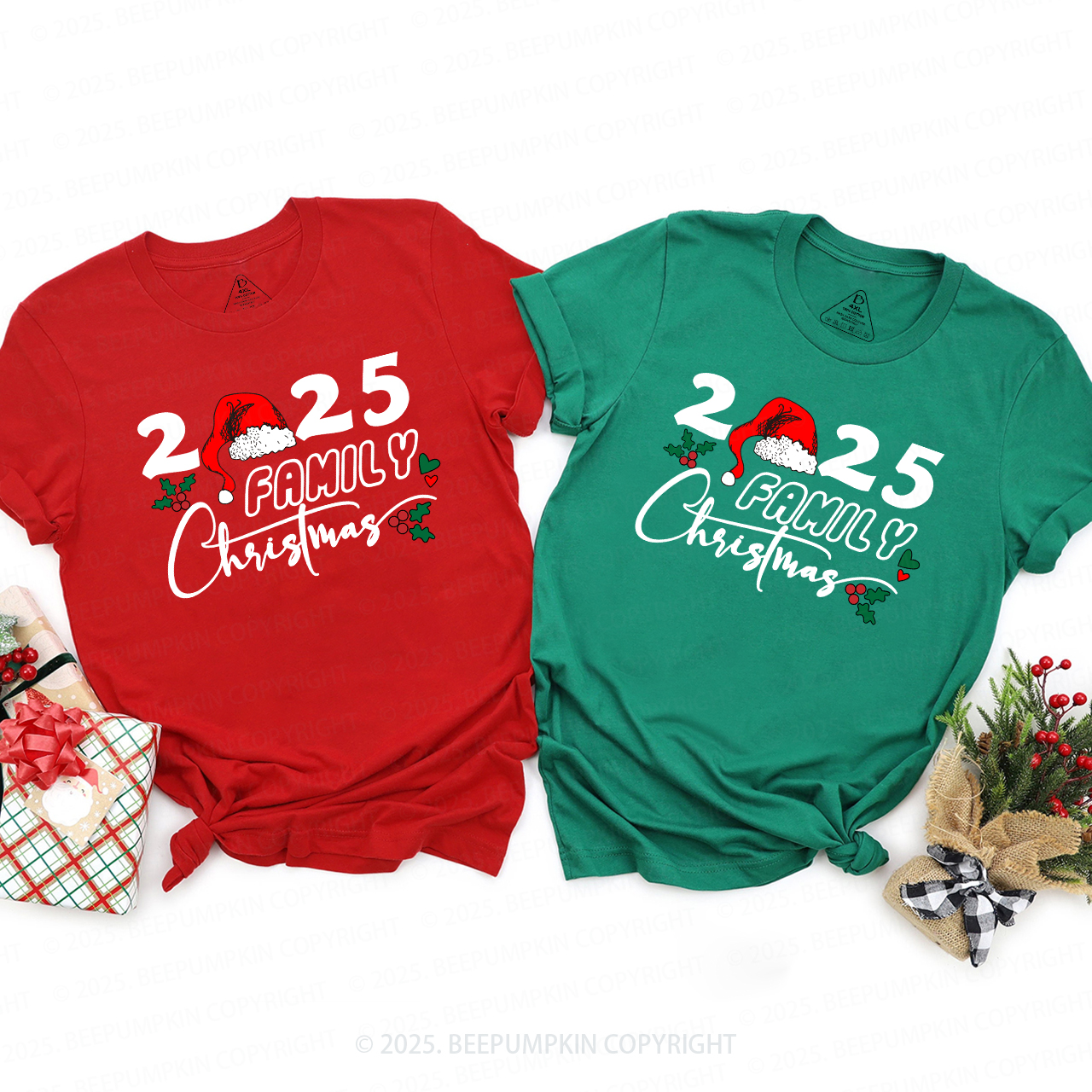 2025 Family Christmas Custom Matching Shirt