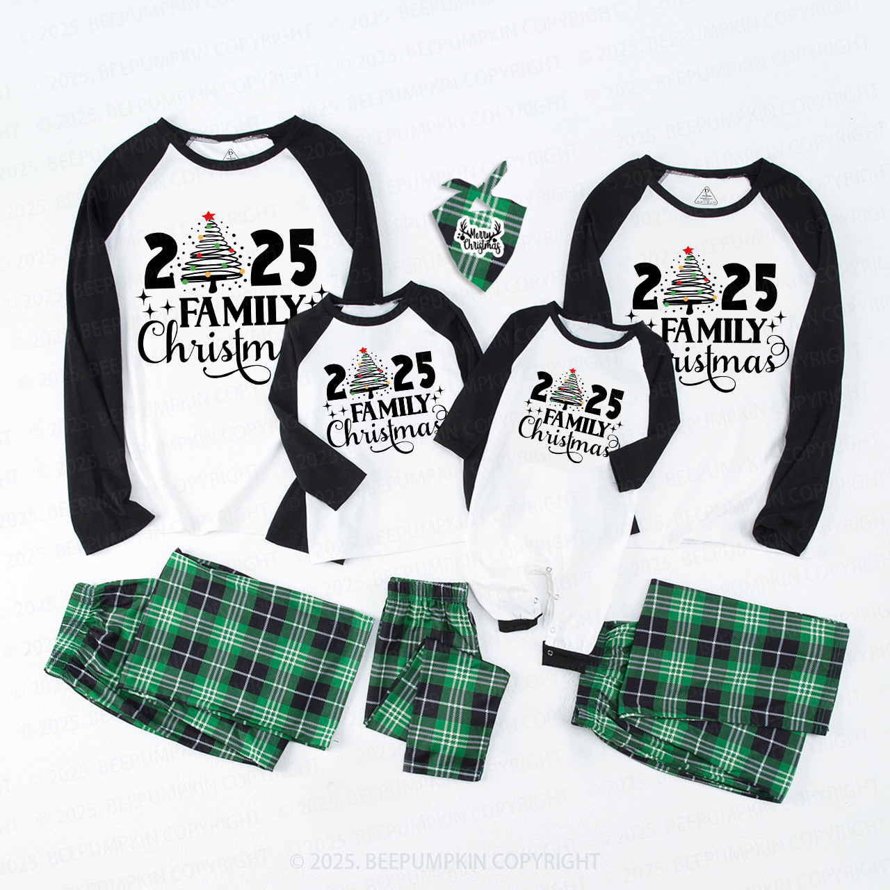 We Are Family Christmas 2025 Family Matching Pajamas Beepumpkin