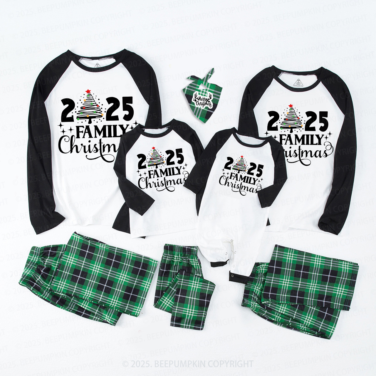 We Are Family Christmas 2025 Family Matching Pajamas Beepumpkin