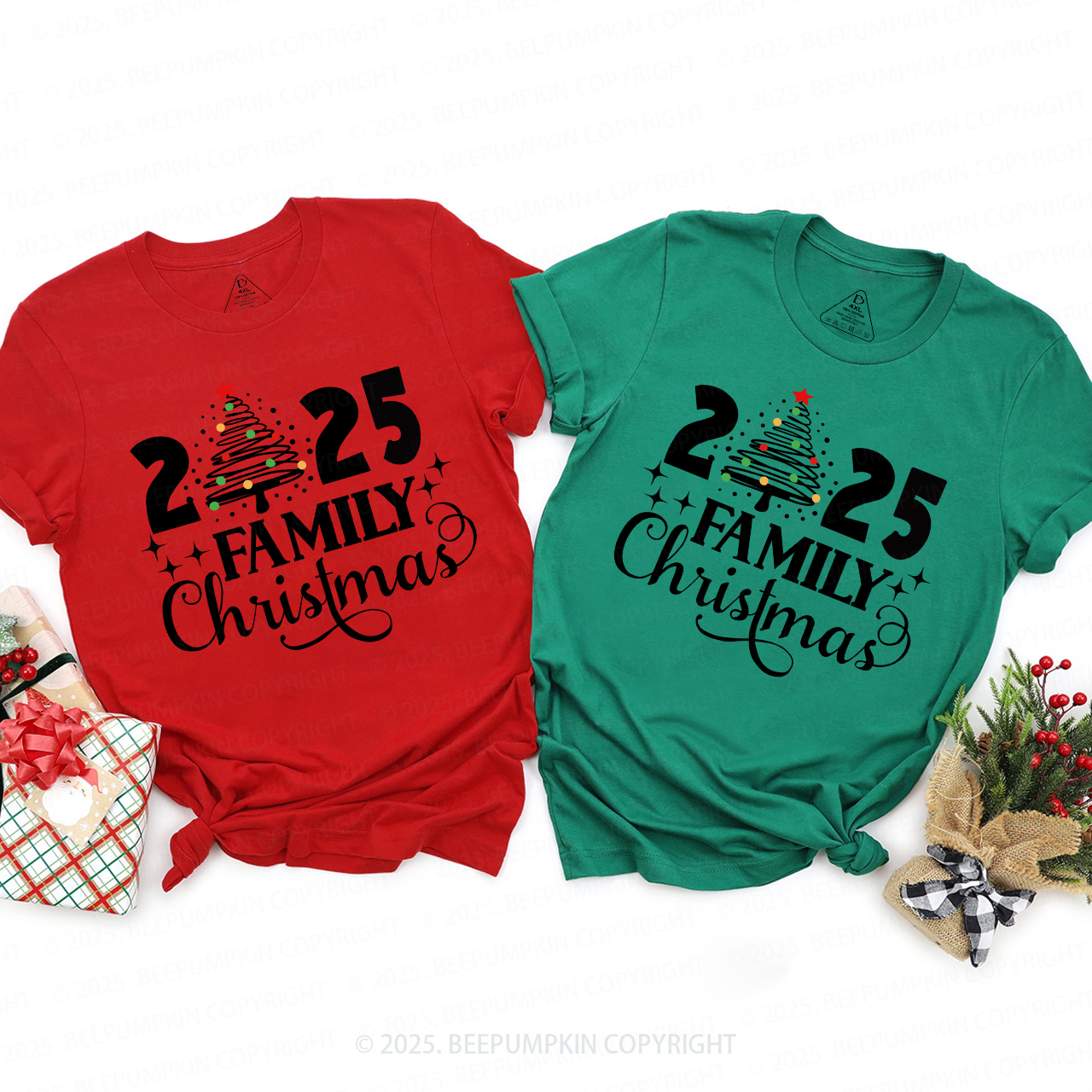 We Are Family Christmas 2025 Shirts Beepumpkin
