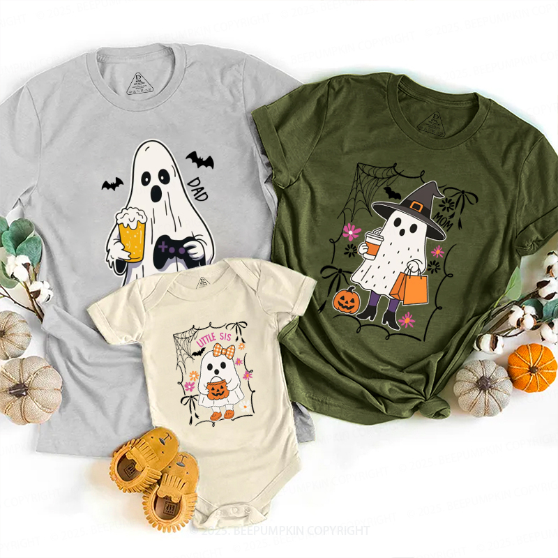 Personalized The Boo Halloween Family Matching Shirts