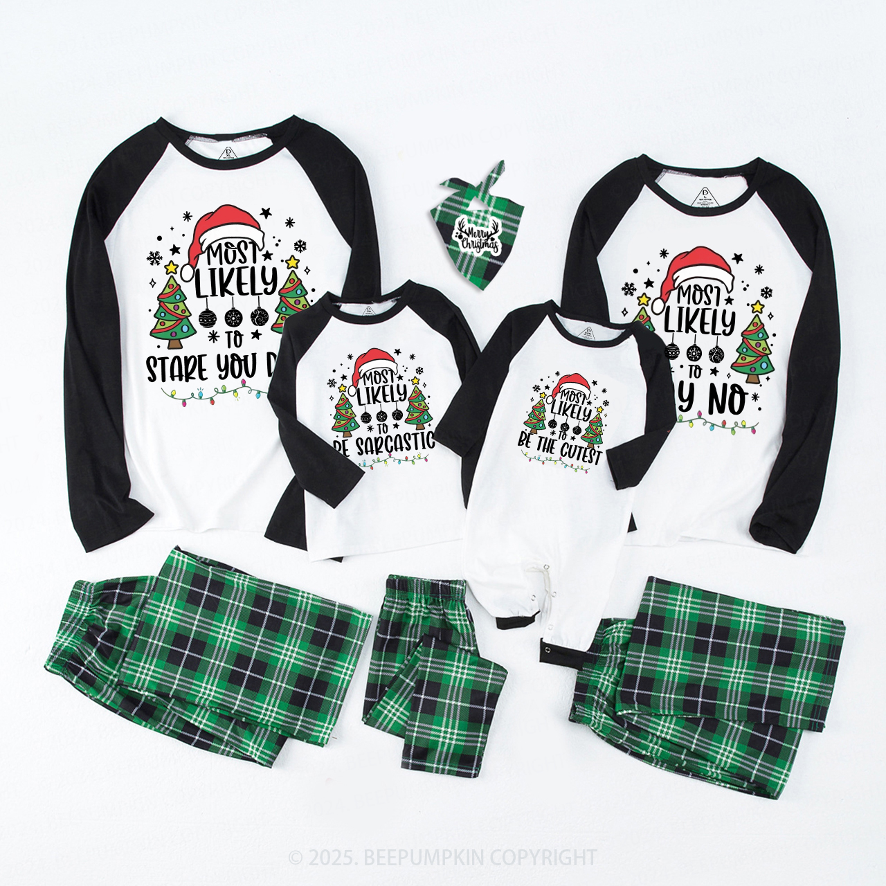 Personalized 30 Most Likely To Christmas Family Matching Pajamas